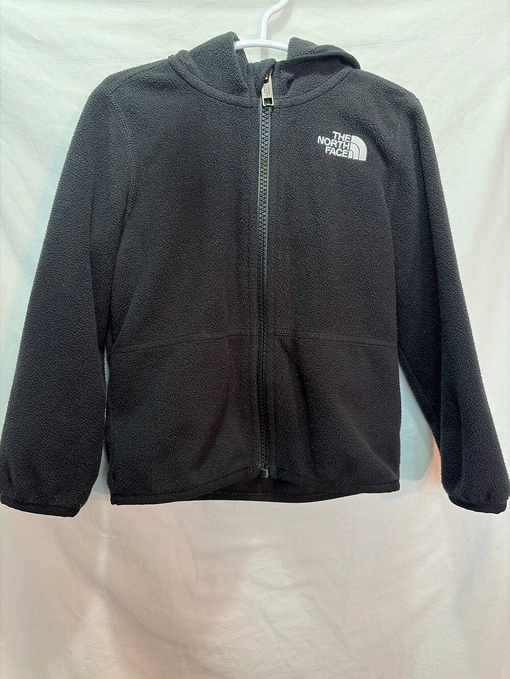 The North Face Black Fleece Zip Up 18-24M